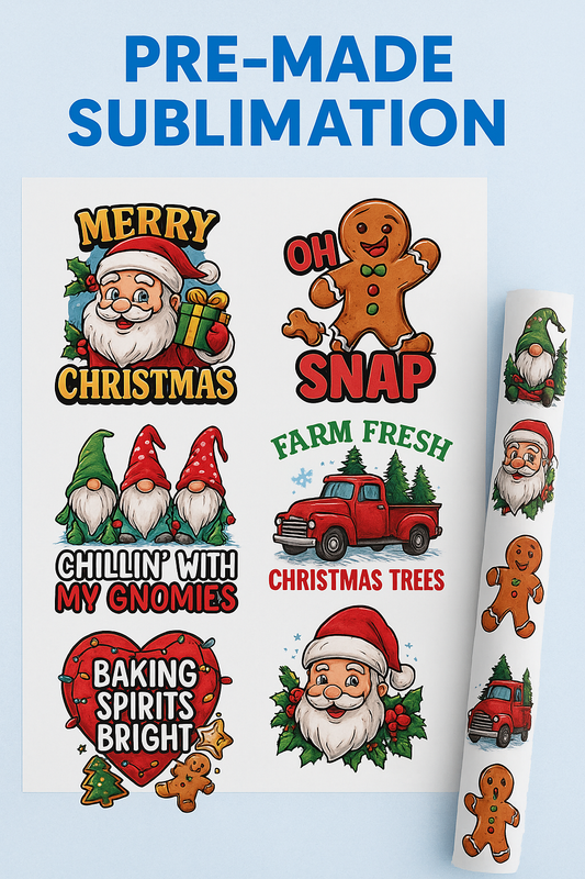 Pre-Made Sublimation Gang Sheet Builder